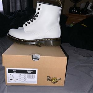 Dr Martens Boots White 1460
